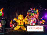 L'Odyssée Lumineuse 2024, le parcours de lumières au Parc Floral - les photos -  bonhomme pain d'épice