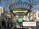 Station Abbesses - métro parisien