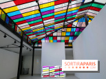 Daniel Buren et Miles Greenberg, nos photos de l'expo au Reiffers Art Inititiatives à Paris