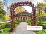 Le Parc de Bagatelle au printemps, cerisier, tulipes et jonquilles - photos