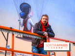 Seth et sa nouvelle fresque street-art XXL  Paris 13e - photos