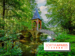 La réserve Naturelle des Etangs de Bonnelles, son pont kiosque, temple de l'amour et ses trésors