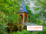 La réserve Naturelle des Etangs de Bonnelles, son pont kiosque, temple de l'amour et ses trésors