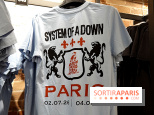 Pop-up store System of a Down à Paris - nos photos