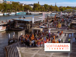 Défilé flottant sur la Seine : le Jal Yatra à Paris, les photos