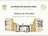 60 chefs Versailles