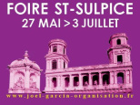 Foire Saint-Sulpice 2011, place