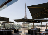 Terrasse, Restaurant, Les Ombres, Musée du Quai Branly, Tour Eiffel, Paris