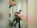 L'atelier floral de Jeff Leatham au Four Season Hotel GeorgesV