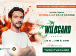 La Wildcard Battle : le show Twitch de Domingo à vivre en direct depuis Roland-Garros le 6 Juin