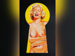 Mel Ramos Peek a Boo Marilyn, exposition Marilyn Monroe Paris, exposition Marilyn Monroe Paris Gratuit, exposition Taglialatella Gallery
