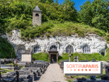 Insolite en Île-de-France : l'église troglodyte de l'Annonciation construite à flanc de falaise