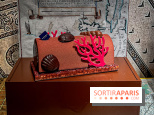 Les bûches de Noël 2024 de Jean-Paul Hévin, le maitre du chocolat : bûche corail