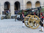 Fête de la Sainte Barbe 2015 aux Invalides à Paris