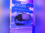La parcours VR à la Géode