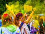Holi Party : la fête des couleurs débarque au Parc de La Villette 