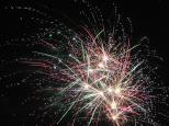 Feu d'artifice du 14 juillet 2019 à Dammarie-les-Lys (77)