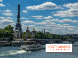Visuel paris Tour Eiffel Seine Bateau mouche