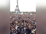 Le flashmob géant Gangnam Style de Cauet avec Psy au Trocadéro