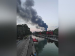Incendie en cours à Bobigny, 200 pompiers mobilisés