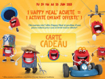 carte cadeau happy meal 2013