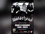 Motörhead en concert au Zénith de Paris en novembre 2014