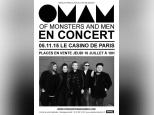 Of Monsters And Men en concert au Casino de Paris en novembre 2015