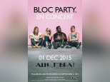 Bloc Party en concert à l’Alhambra de Paris en décembre 2015