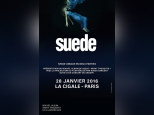 Suede en concert à La Cigale de Paris en 2016 