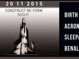 Construct Re-Form Night au Rex Club avec Acronym