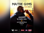 Maitre Gims en concert à l’AccorHotels Arena de Paris en 2016