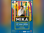 Mika en concert à l'AccorHotels Arena de Paris en 2016
