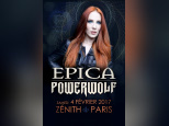 Epica en concert au Zénith de Paris en 2017