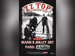 ZZ Top en concert au Zénith de Paris en juillet 2017