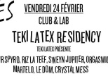 Teki Latex Residency au Club Nuits Fauves