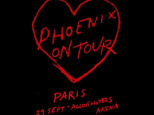 Phœnix en concert à l’Arena Bercy de Paris en septembre 2017