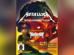 Metallica en concerts à l'Arena Bercy de Paris en septembre 2017