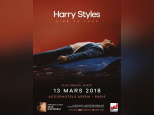 Harry Styles en concert à l’Arena Bercy de Paris en mars 2018