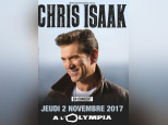 Chris Isaak en concert à l’Olympia de Paris en novembre 2017