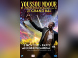 Youssou N'Dour en concert à l'Arena Bercy de Paris en novembre 2017