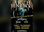 Arch Enemy en concert au Bataclan de Paris en janvier 2018 