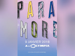 Paramore en concert à l’Olympia de Paris en janvier 2018 