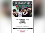 Stereophonics en concert à l'Olympia de Paris en janvier 2018