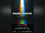 Imagine Dragons en concert à l'Arena Bercy de Paris en février 2018