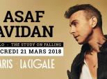 Asaf Avidan en concert à La Cigale de Paris en mars 2018
