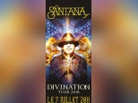 Santana en concert à l'AccorHotels Arena Bercy de Paris en juillet 2018 