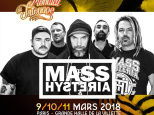Mondial du Tatouage 2018 : Mass Hysteria en concert à La Grande Halle de La Villette