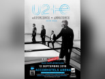 U2 en concert à l'AccorHotels Arena Bercy de Paris en septembre 2018