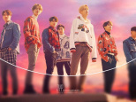 Le groupe de K pop GOT7 en concert au Zénith de Paris en juin 2018