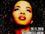 Ms. Lauryn Hill en concert à l'AccorHotels Arena Bercy de Paris en novembre 2018